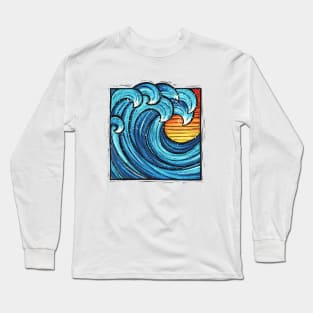 Tidal Wave Long Sleeve T-Shirt